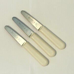 Dexter Russell LOT OF 3 Clam Knives S129 3.5" Sani-Safe Blade NSF
